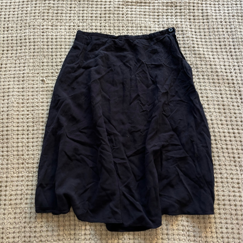 Brandy Melville Navy Midi Skirt